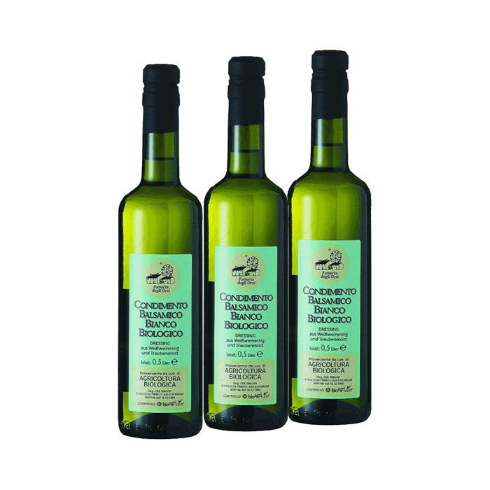 Condimento Balsamico Bianco BIO 3 x 0,5 Liter