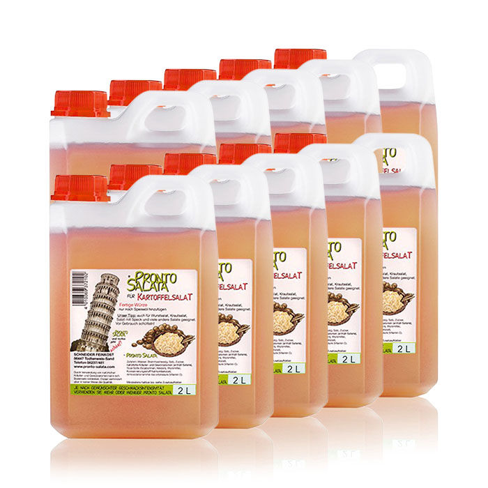 Pronto Salata, Kartoffelsalat-Würze, 10 x 2 Liter