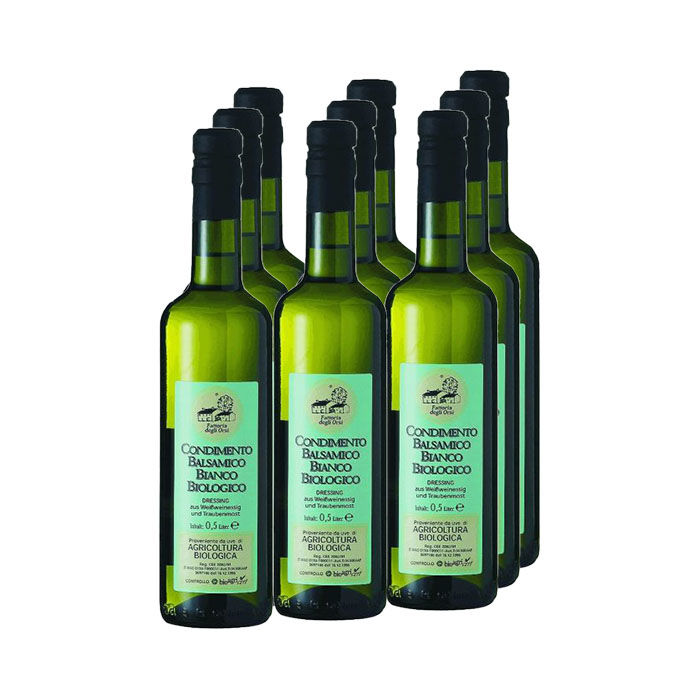 Condimento Balsamico Bianco BIO 9 x 0,5 Liter