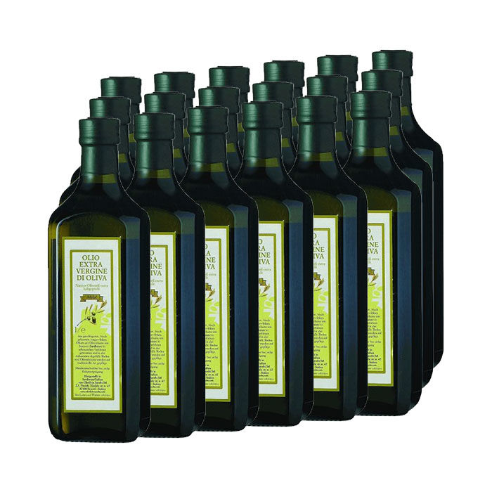 Natives Olivenöl extra, aus SARDINIEN, 18 x 1 Liter