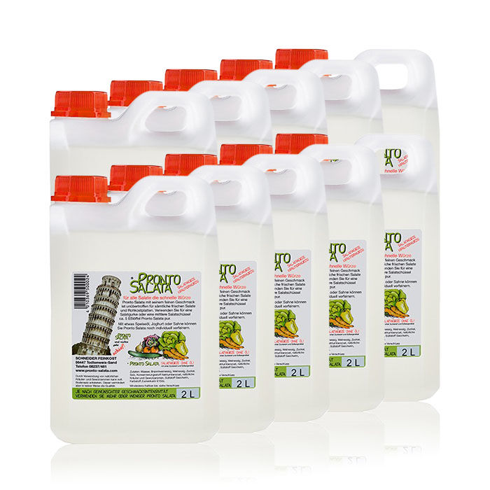 Pronto Salata, kräuter-würzig, 10 x 2 Liter