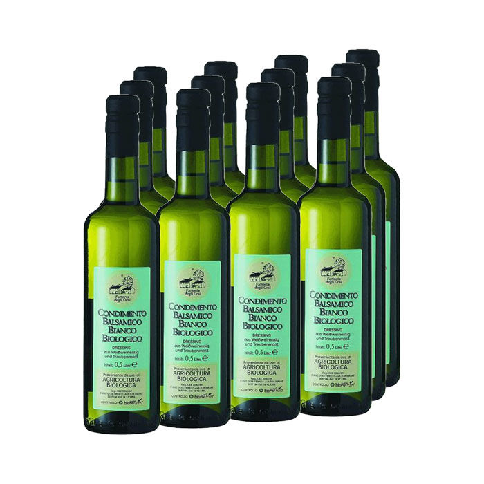Condimento Balsamico Bianco BIO 12 x 0,5 Liter