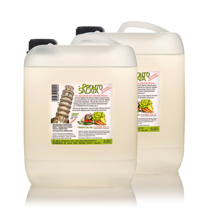Pronto Salata, kräuter-würzig, 2 x 5 Liter