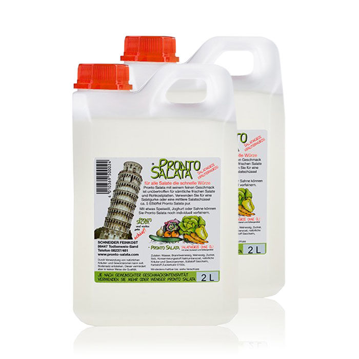 Pronto Salata, kräuter-würzig, 2 x 2 Liter