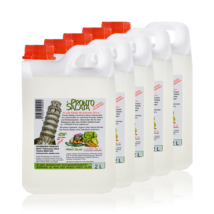 Pronto Salata, kräuter-würzig, 5 x 2 Liter