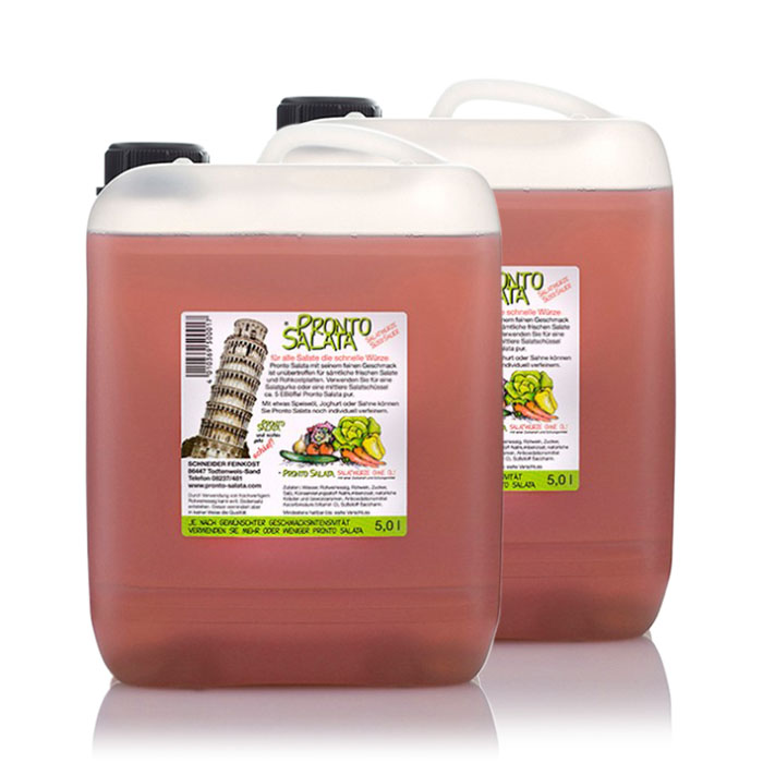 Pronto Salata, süß-sauer, 2 x 5 Liter