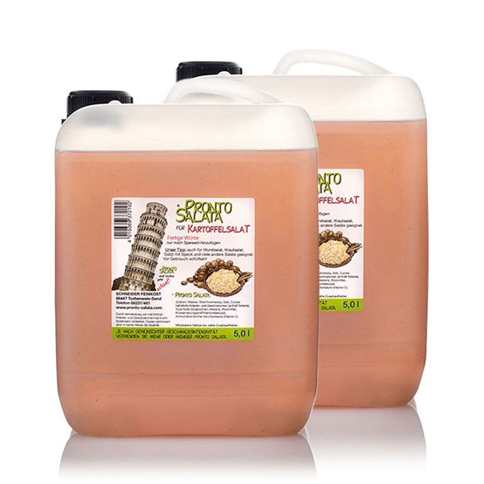Pronto Salata, Kartoffelsalat-Würze, 2 x 5 Liter