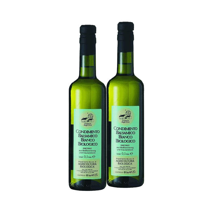 Condimento Balsamico Bianco BIO 2 x 0,5 Liter