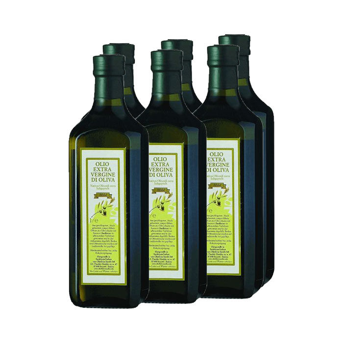 Natives Olivenöl extra, aus SARDINIEN, 6 x 1 Liter