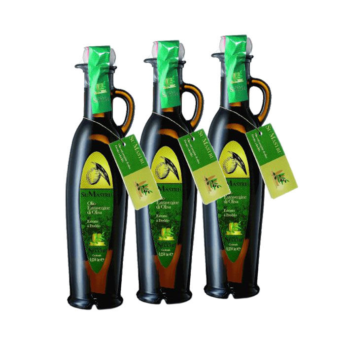 Natives Olivenöl extra, SU MASTRU, aus SARDINIEN, 3 x 0,25 Liter